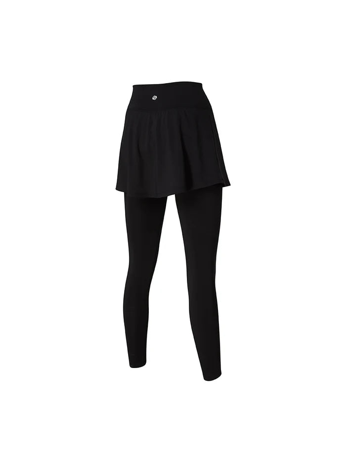 Black Label Signature Water Skirt Leggings