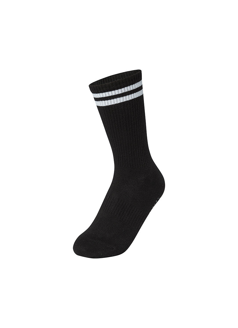 Non Slip Line Crew Socks