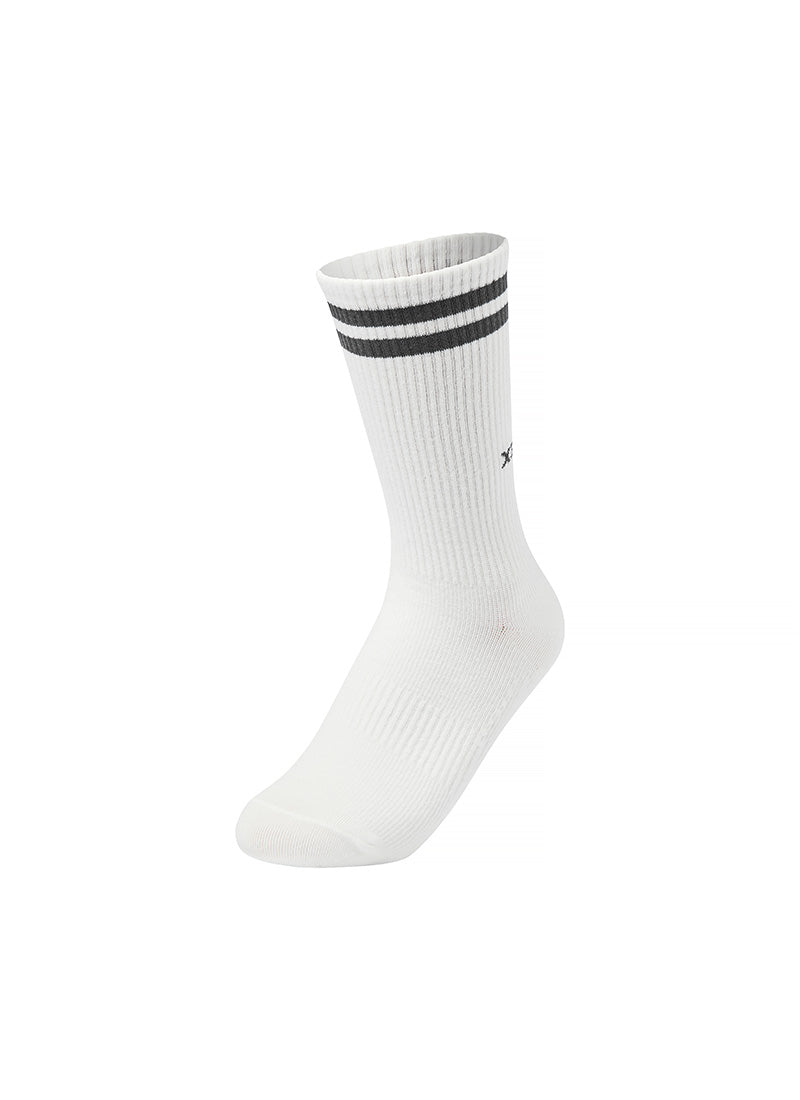 Non Slip Line Crew Socks