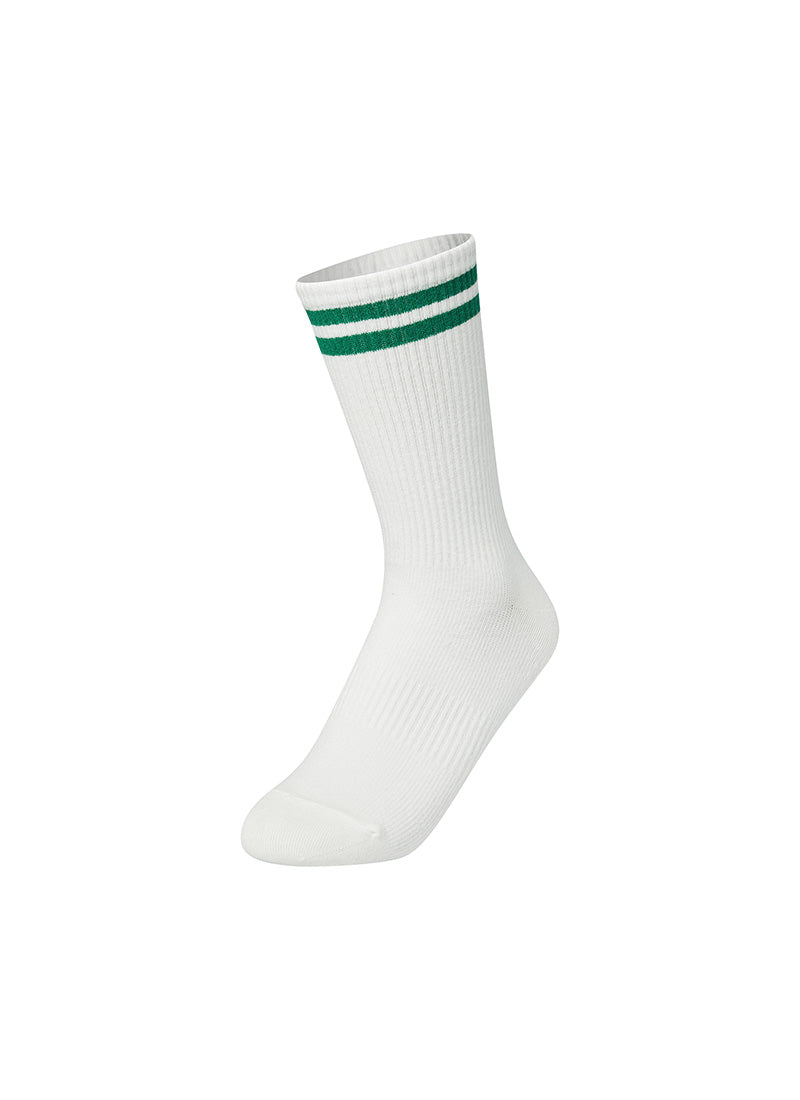 Non Slip Line Crew Socks