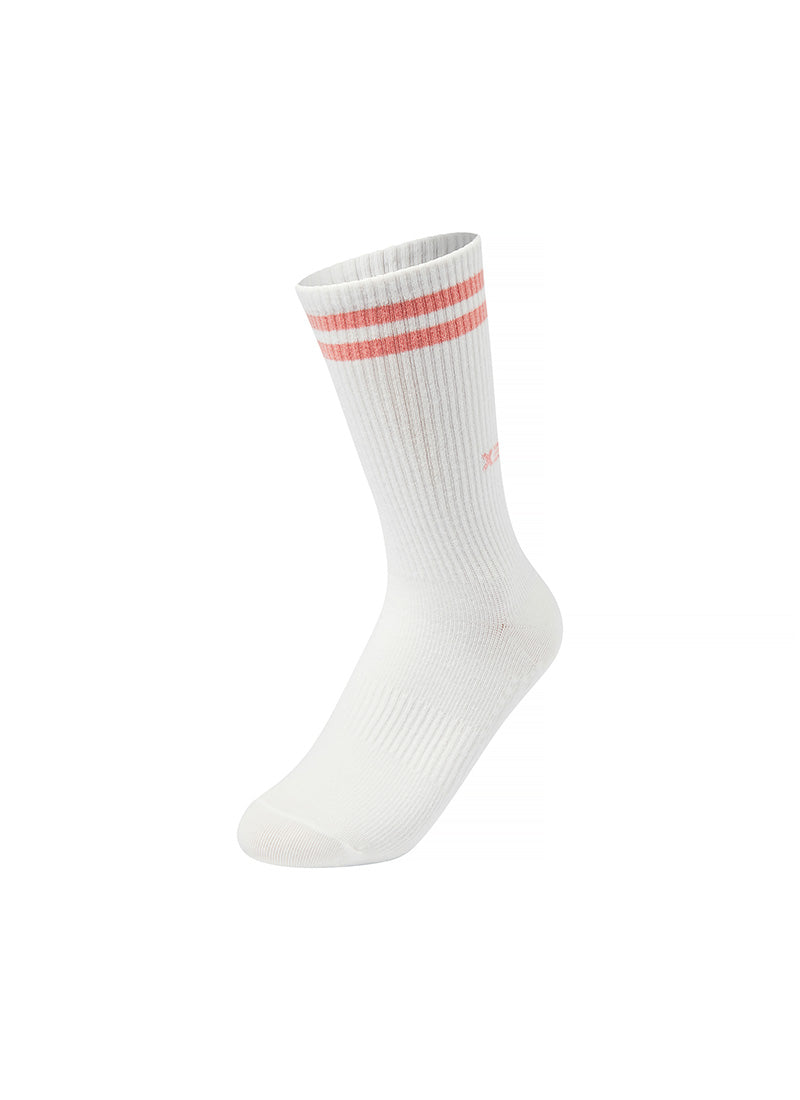 Non Slip Line Crew Socks