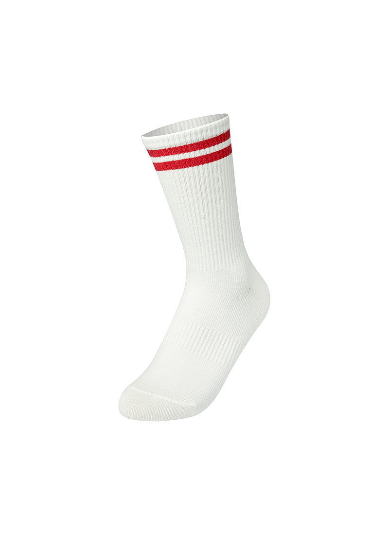 Non Slip Line Crew Socks
