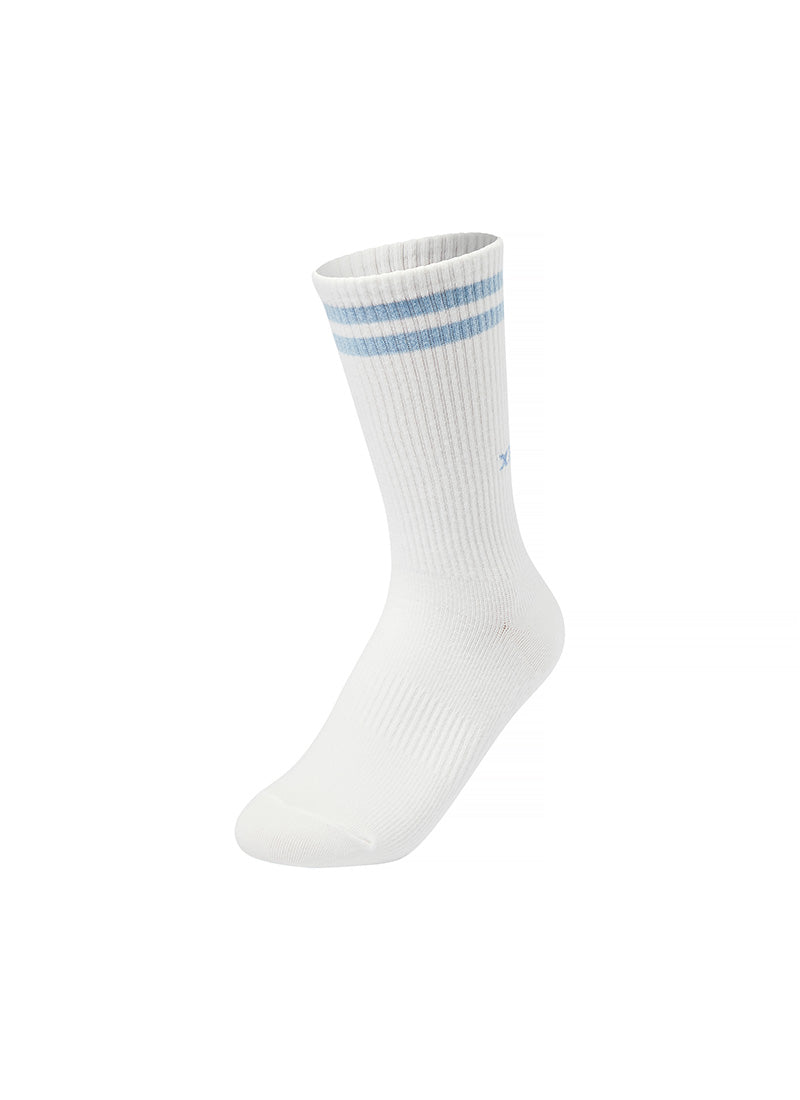 Non Slip Line Crew Socks
