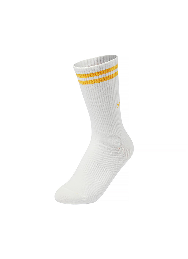 Non Slip Line Crew Socks