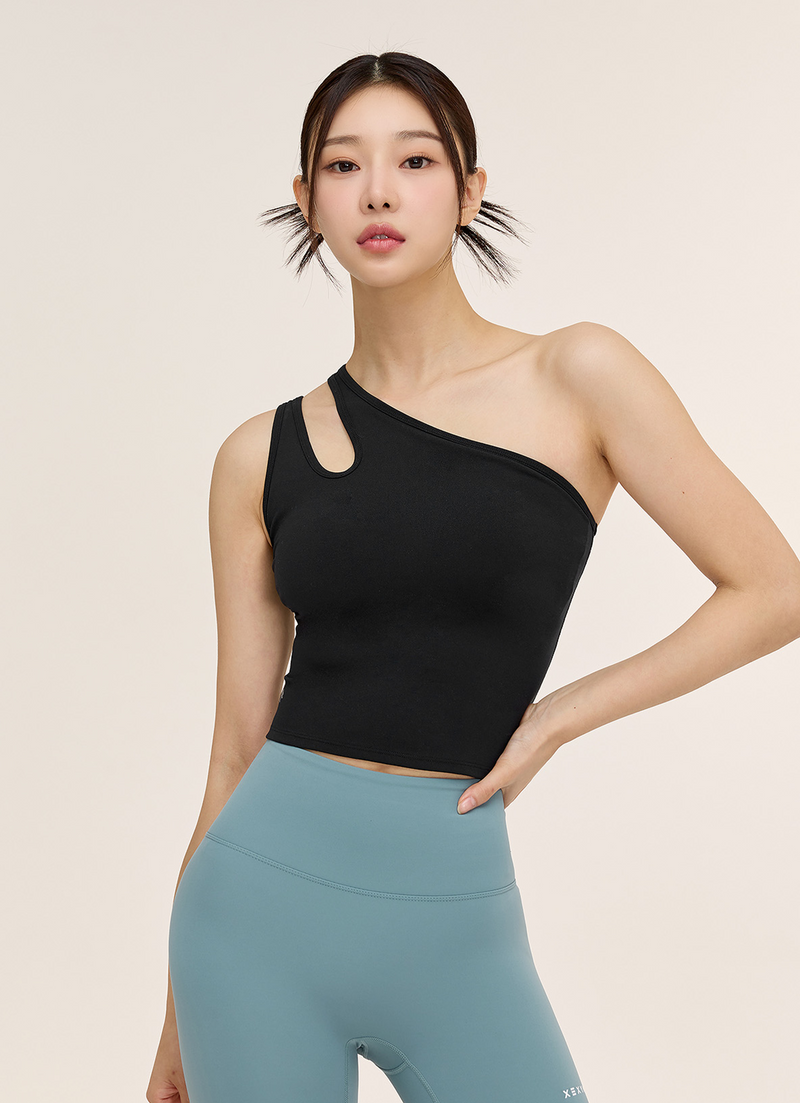 Xella Intention Cut-Out One Shoulder Bra Top