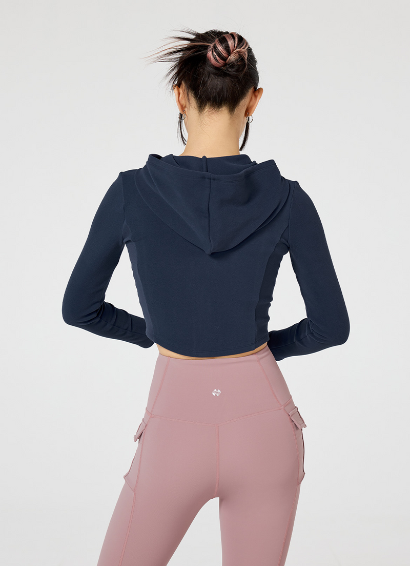 Slimfit Hood Zip-up Jacket