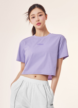 Ecodex Crop Short Sleeve in Lavender